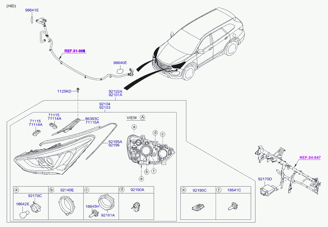 Hyundai 921613R010 - Лампа накаливания, фара дневного освещения autospares.lv