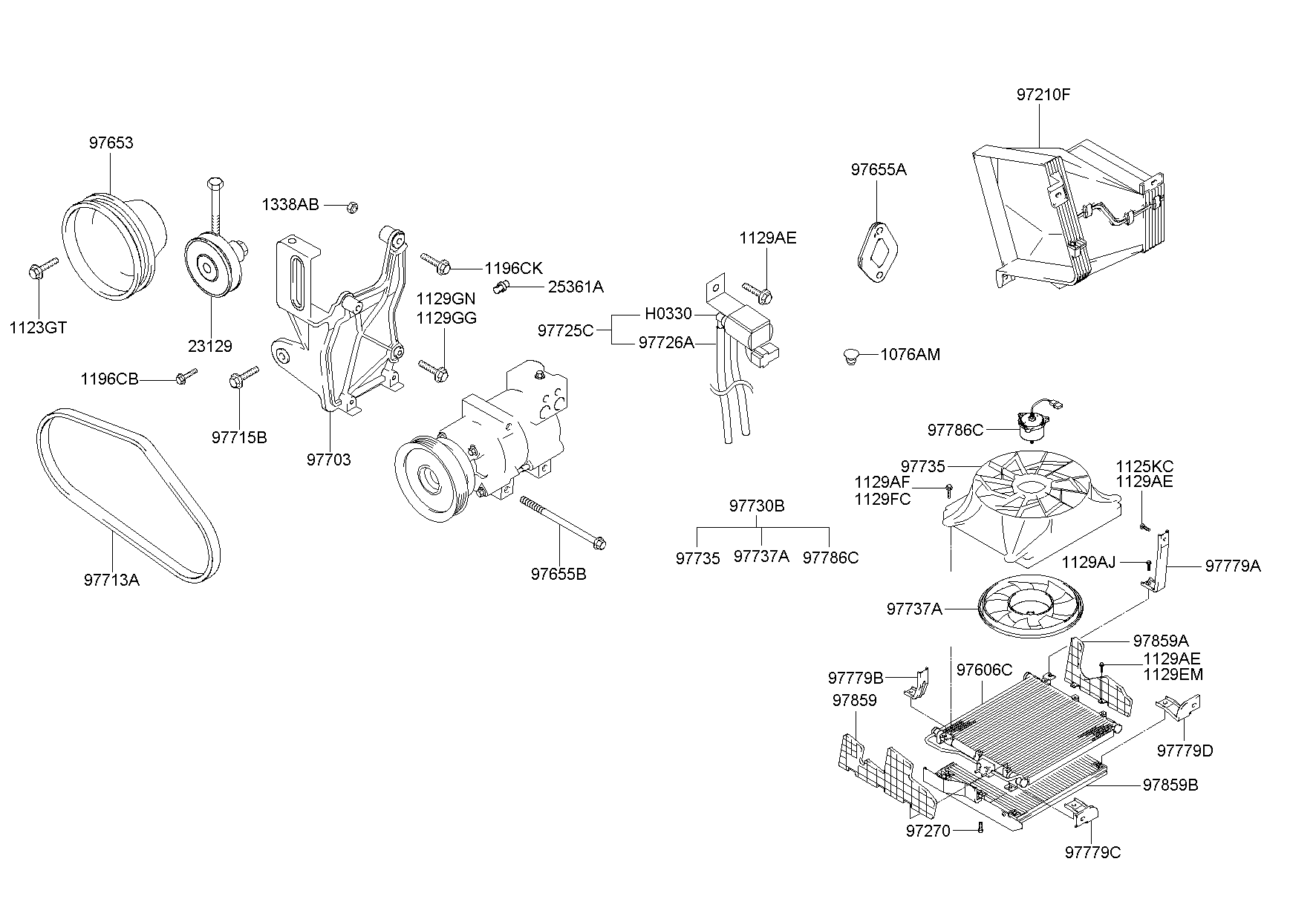 TOYOTA 977134A010 - Поликлиновой ремень autospares.lv