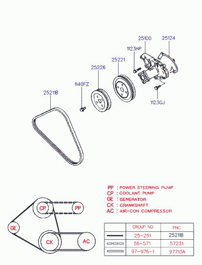 Mitsubishi 25100-02501 - Водяной насос autospares.lv