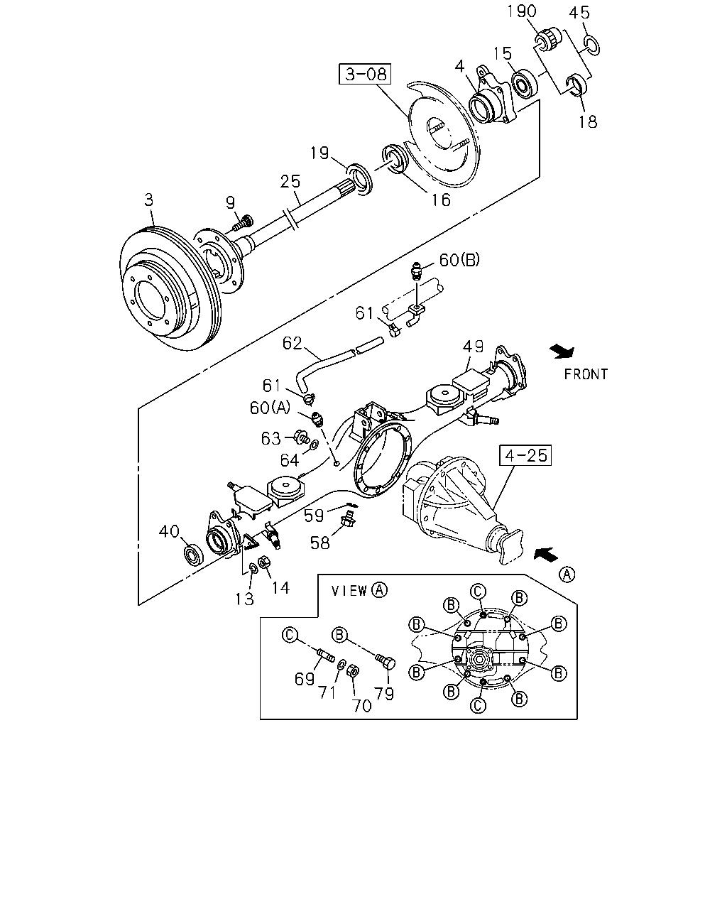 Honda 8-94375-425-1 - Тормозной диск autospares.lv