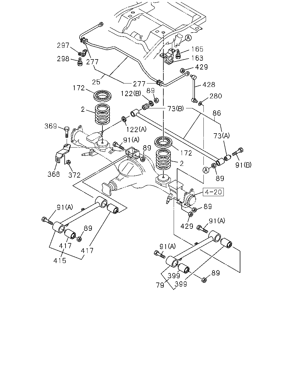 ISUZU 8-97018-125-2 - Тяга / стойка, стабилизатор autospares.lv