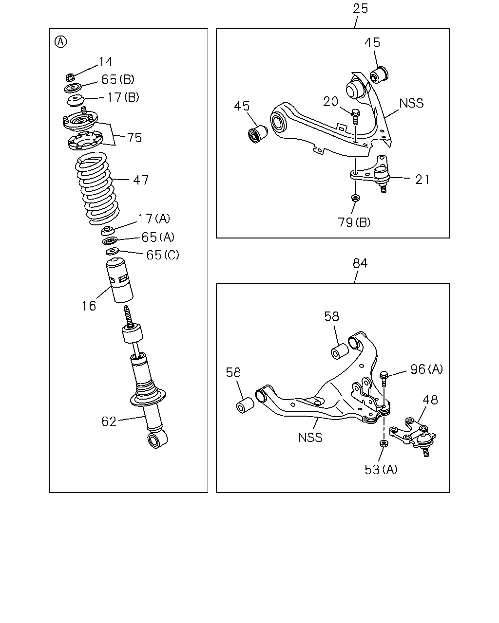 FORD 8-97945-841-2 - Шаровая опора, несущий / направляющий шарнир autospares.lv