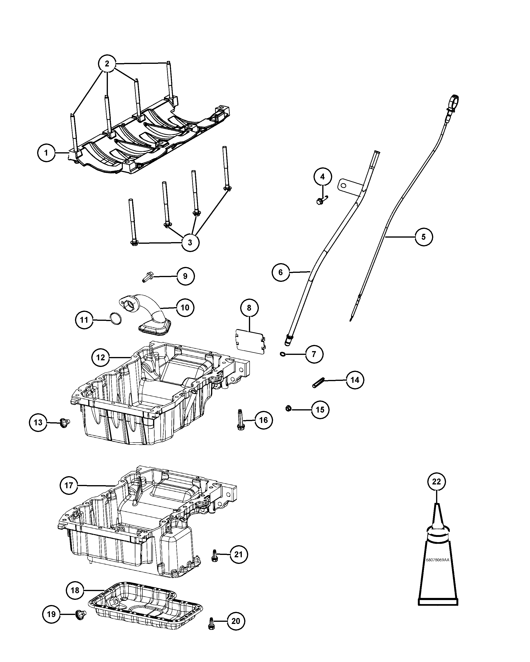 FIAT 6507 741AA - Резьбовая пробка, масляный поддон autospares.lv