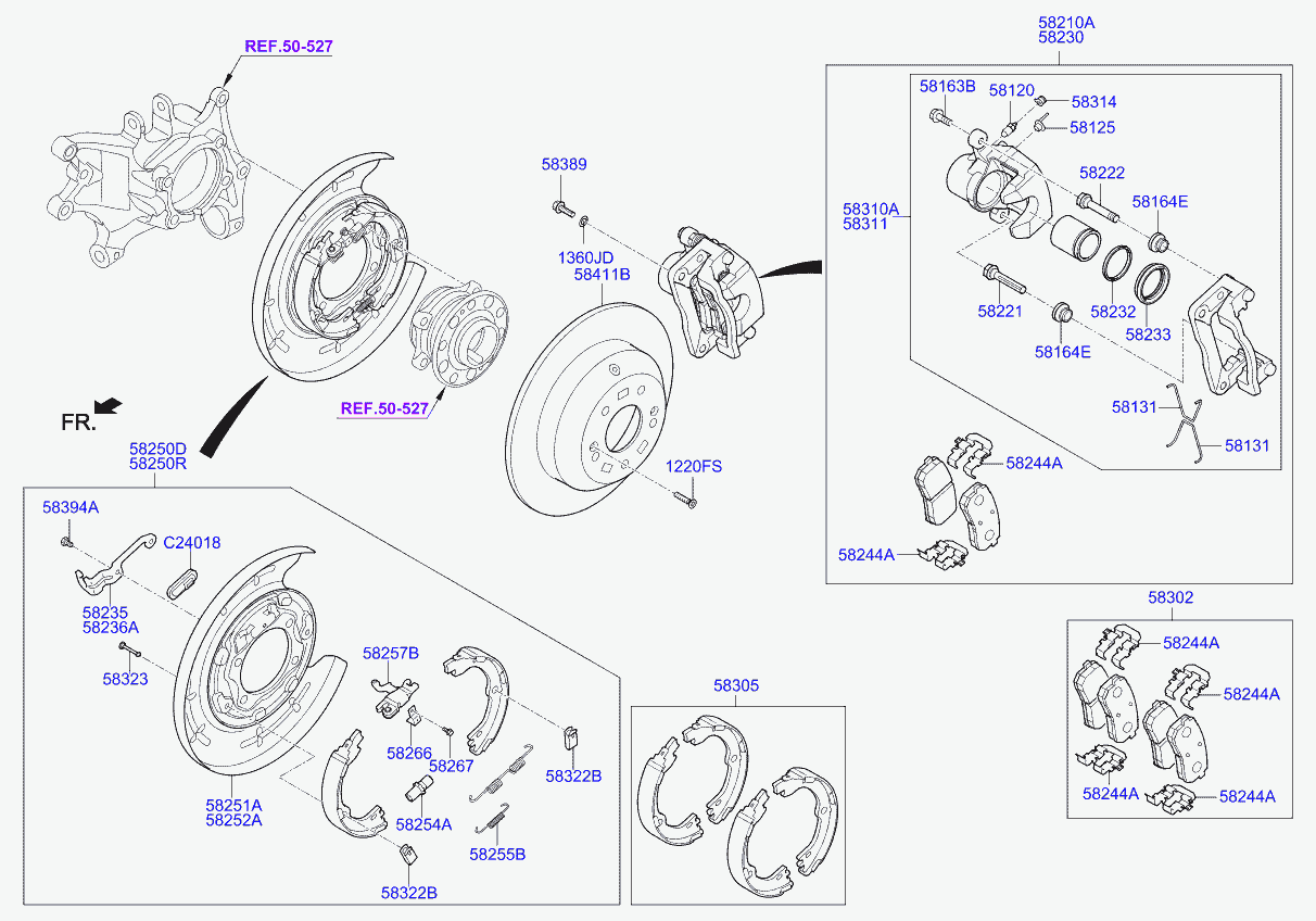 Hyundai 58411C5000 - Тормозной диск autospares.lv