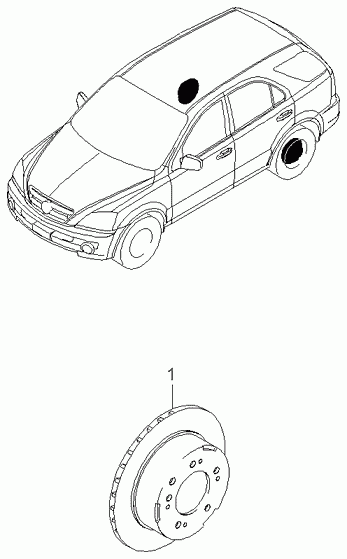 Hyundai 58411-3E300 - Тормозной диск autospares.lv