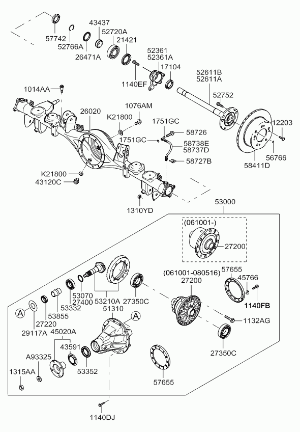 KIA 584113E500 - Тормозной диск autospares.lv