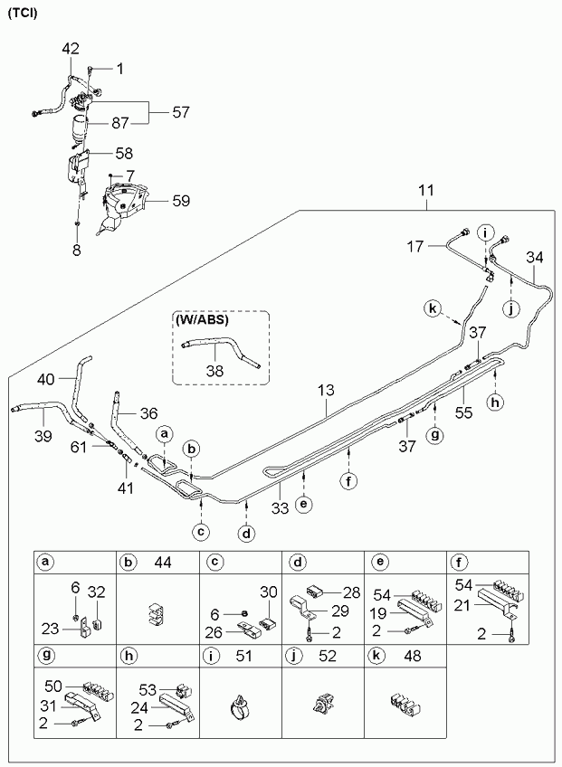 KIA 31922-3A850 - Топливный фильтр autospares.lv