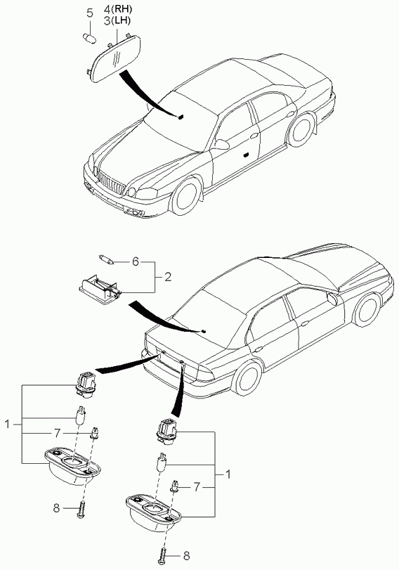 KIA 18643-05009E - Лампа, лампа чтения autospares.lv