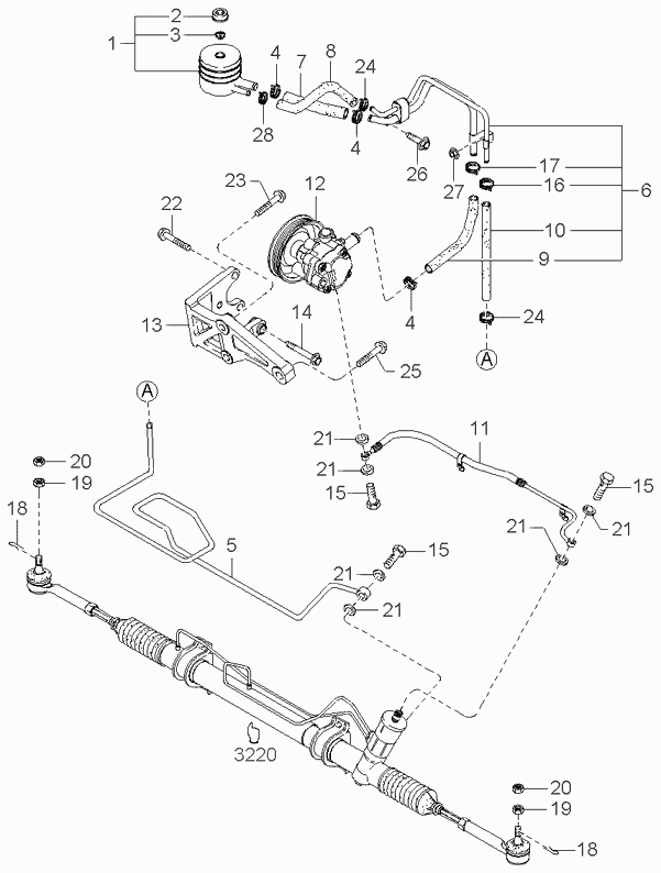 KIA K997961035B - Болт, система выпуска autospares.lv