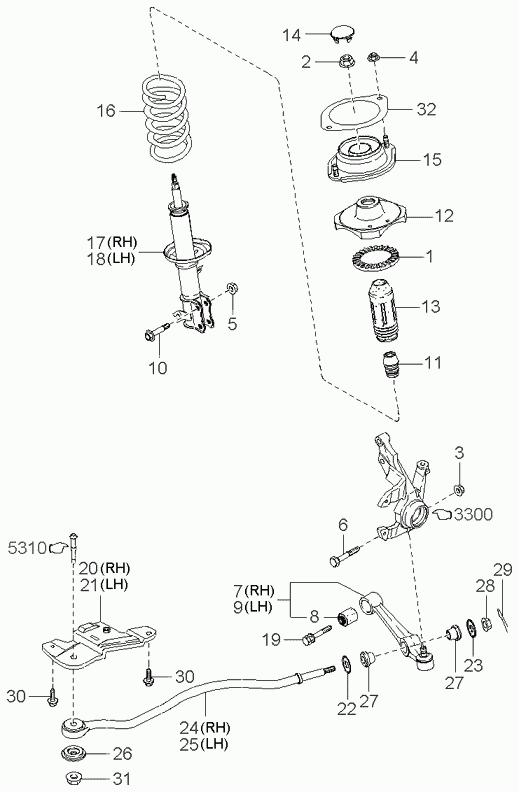 Hyundai 0K30B34011 D - Пружина ходовой части autospares.lv