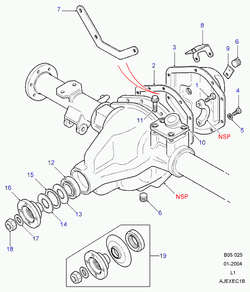 ATE-CN 607182 - Washer, (-) 90 autospares.lv