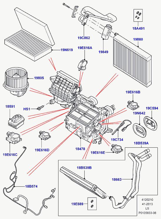 Rover JKR500010 - Фильтр воздуха в салоне autospares.lv