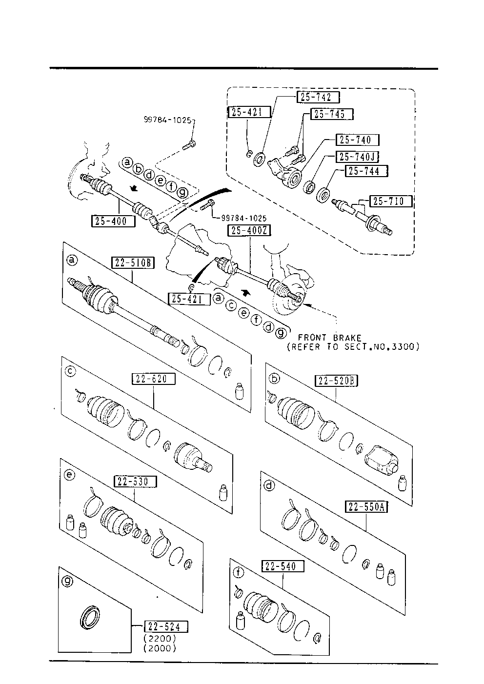 TOYOTA G033-22-530 - Пыльник, приводной вал autospares.lv