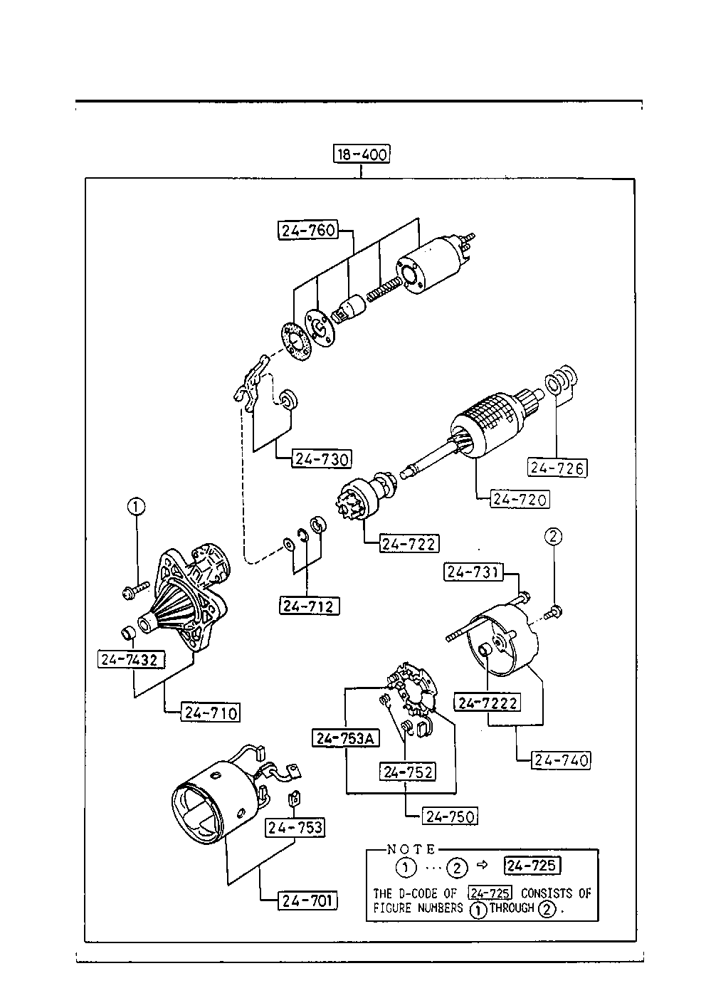 MAZDA B6S8-18-400 A - Стартер autospares.lv