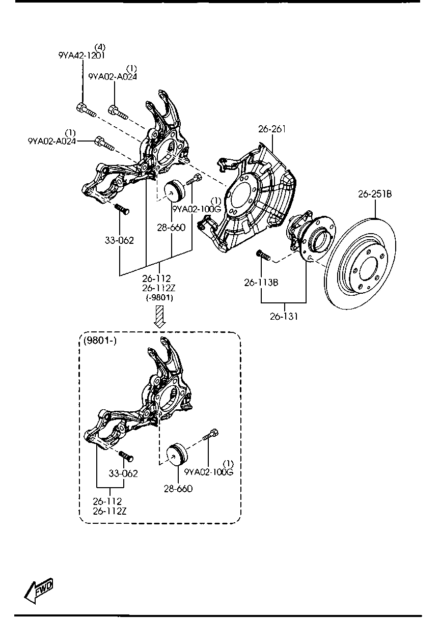 MAZDA N123-26-251A - Тормозной диск autospares.lv