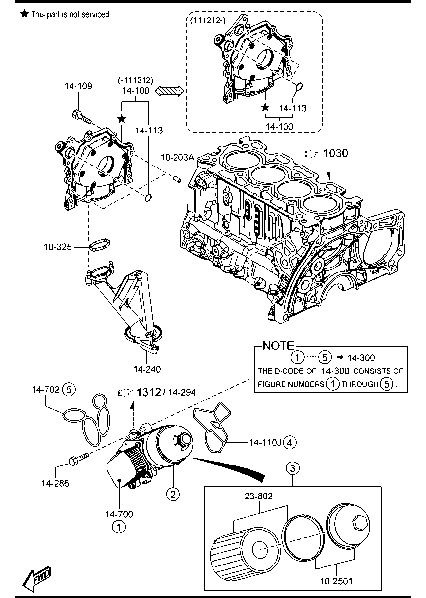 FORD Y650-14-300 - Масляный радиатор, двигательное масло autospares.lv