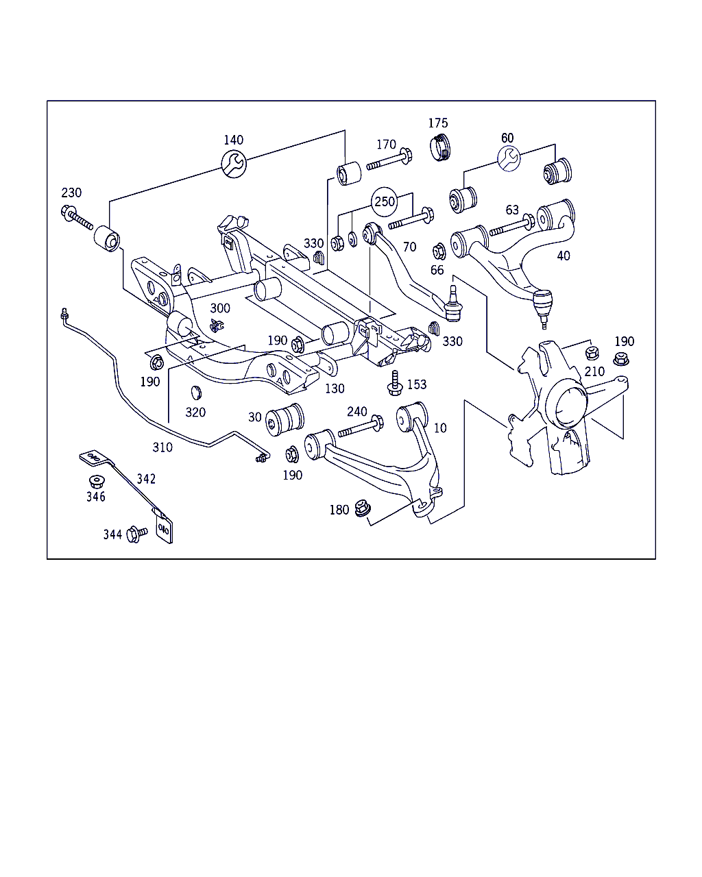 Mercedes-Benz A 163 352 00 01 - Рычаг подвески колеса autospares.lv