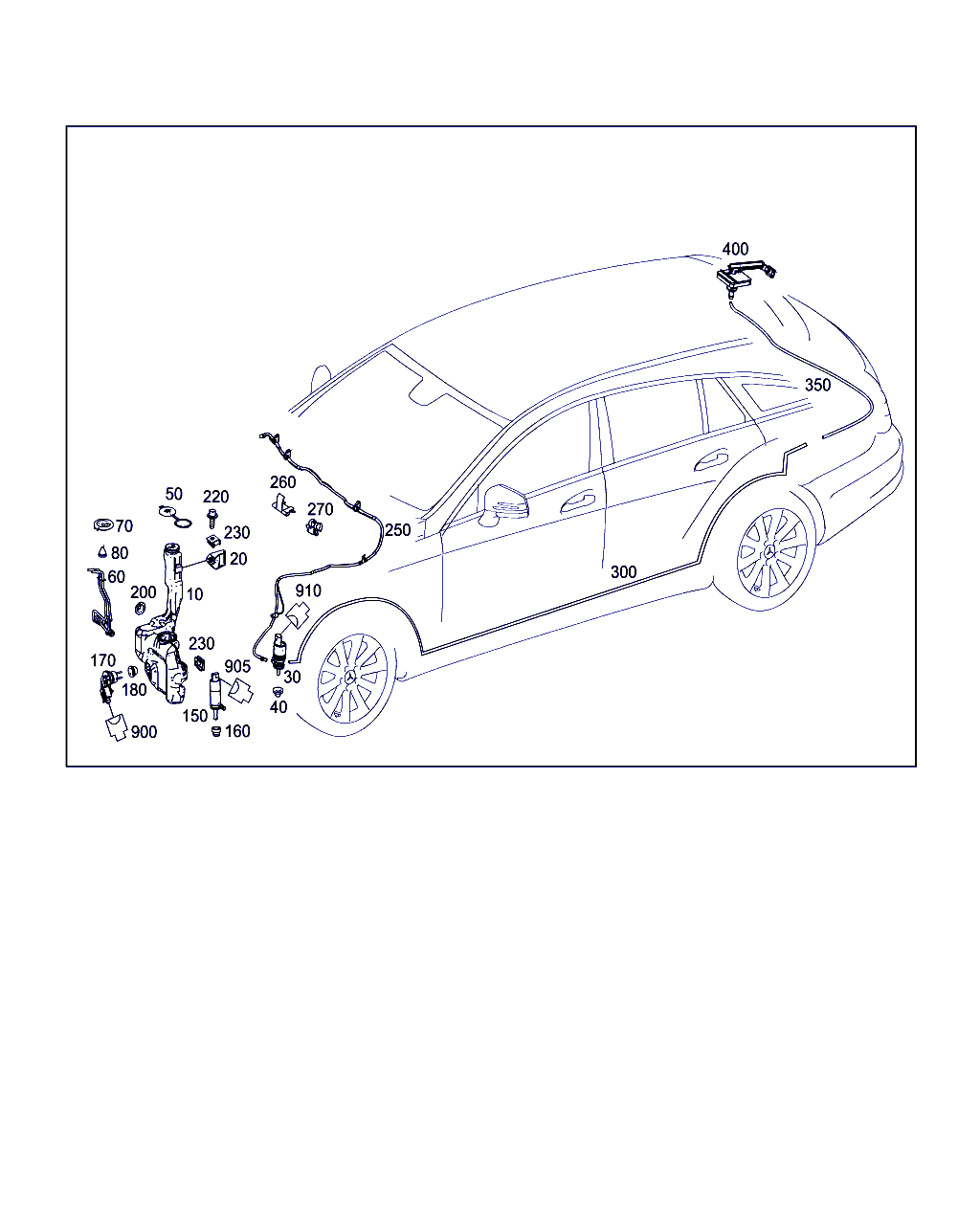 Smart A 204 866 02 21 - Водяной насос, система очистки окон autospares.lv