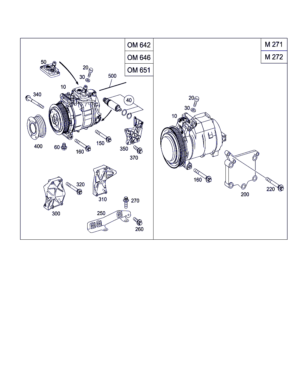 OM A 003 230 90 11 - Компрессор кондиционера autospares.lv