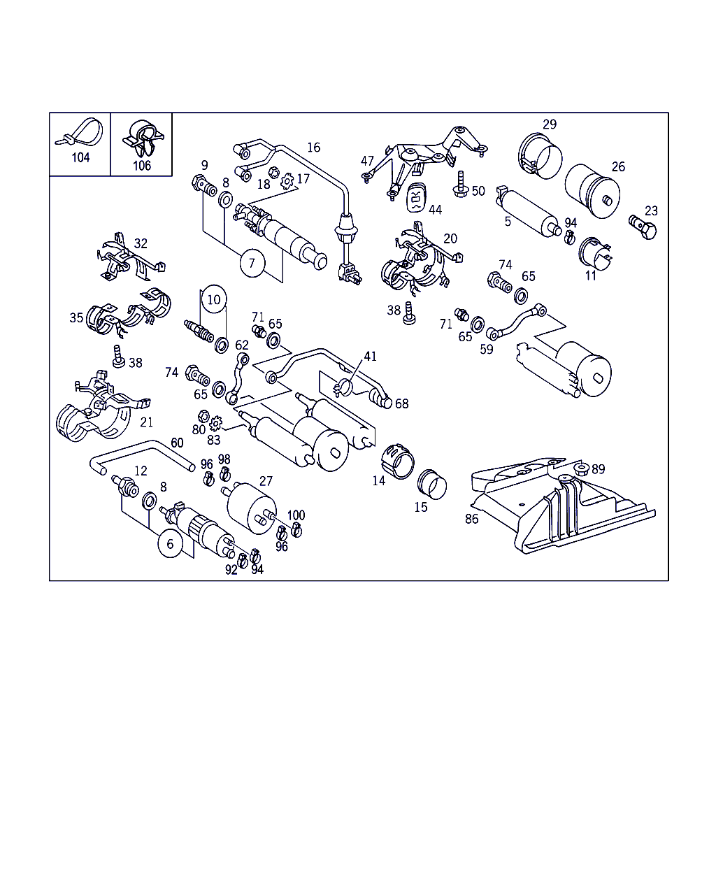 Mercedes-Benz A 002 477 19 01 - Топливный фильтр autospares.lv