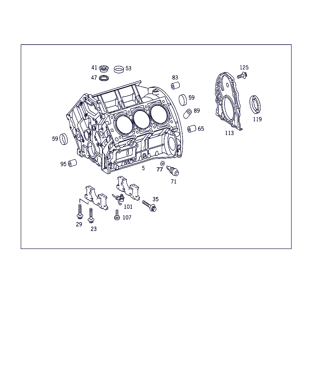 Mercedes-Benz A 112 997 00 46 - Уплотняющее кольцо, коленчатый вал autospares.lv