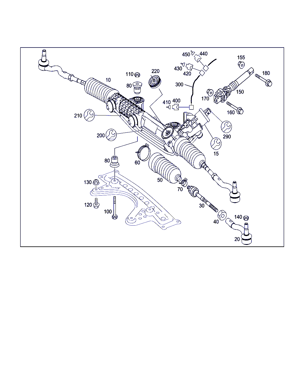 Mercedes-Benz (BBDC) A 211 330 25 03 - Наконечник рулевой тяги, шарнир autospares.lv