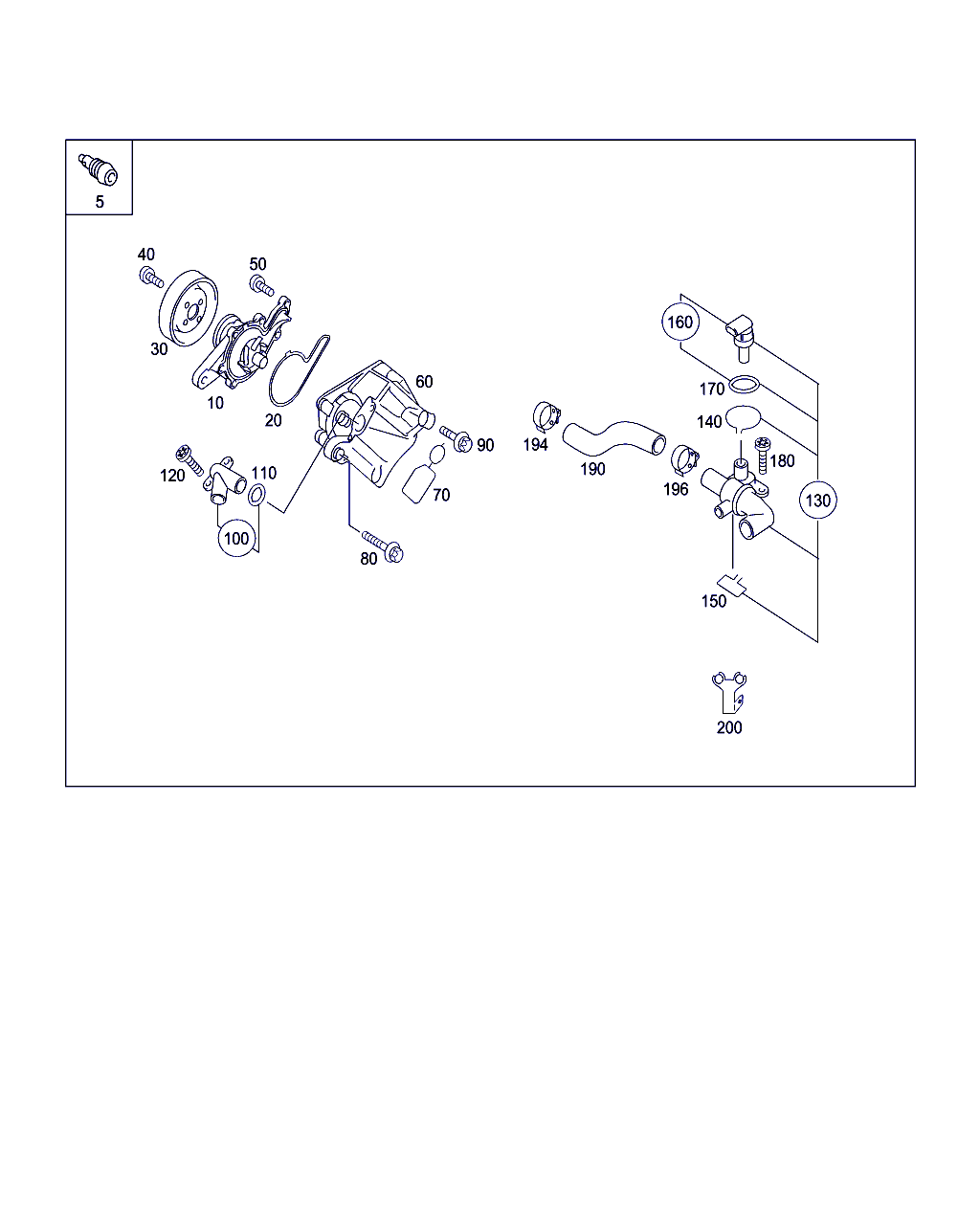 Mercedes-Benz A 160 200 03 15 - Термостат охлаждающей жидкости / корпус autospares.lv