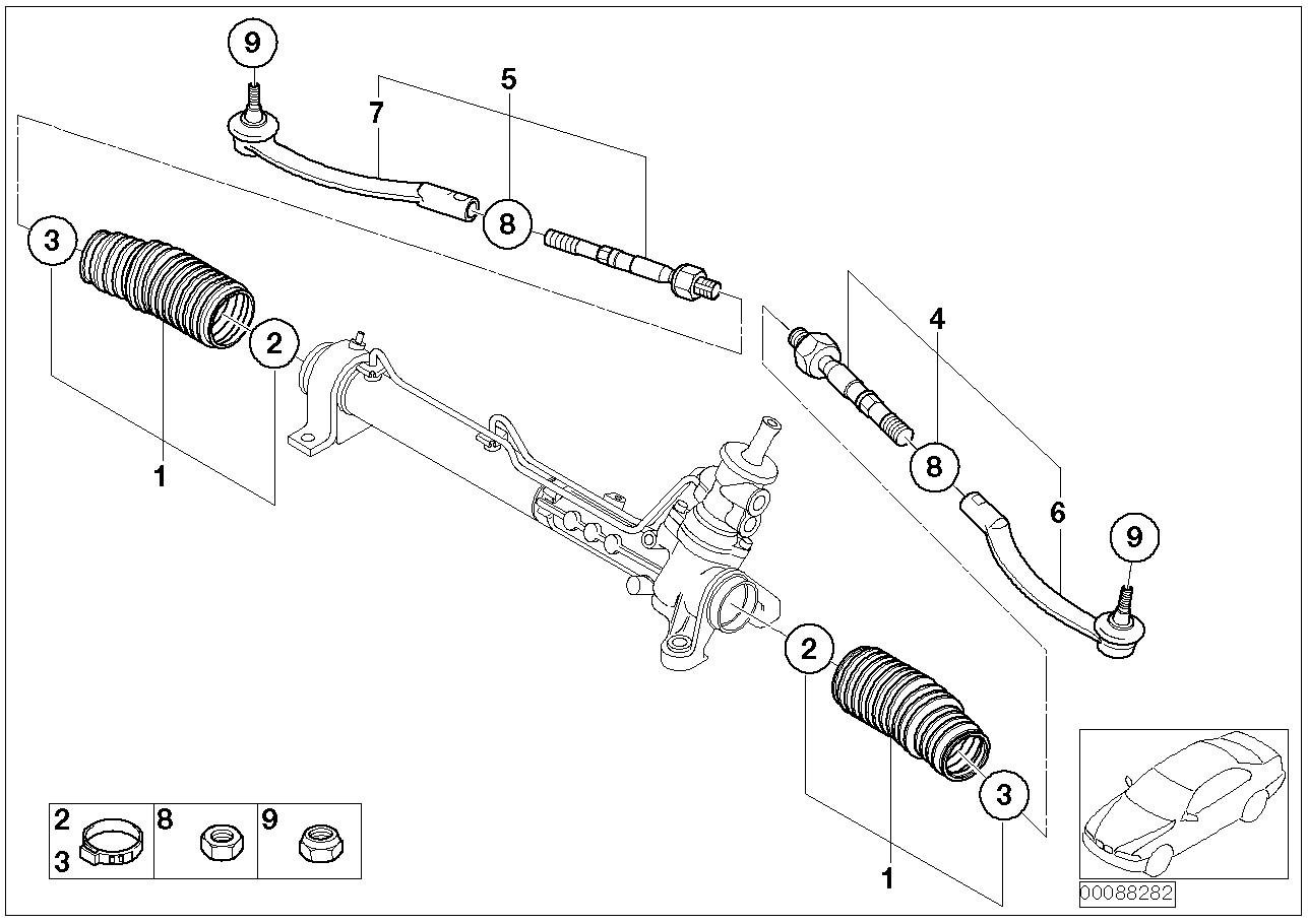 Rover 32216754565 - Наконечник рулевой тяги, шарнир autospares.lv