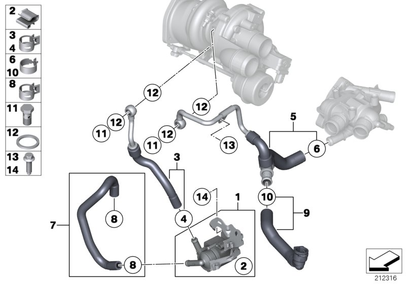 BMW 11317542856 - Комплект цепи привода распредвала autospares.lv