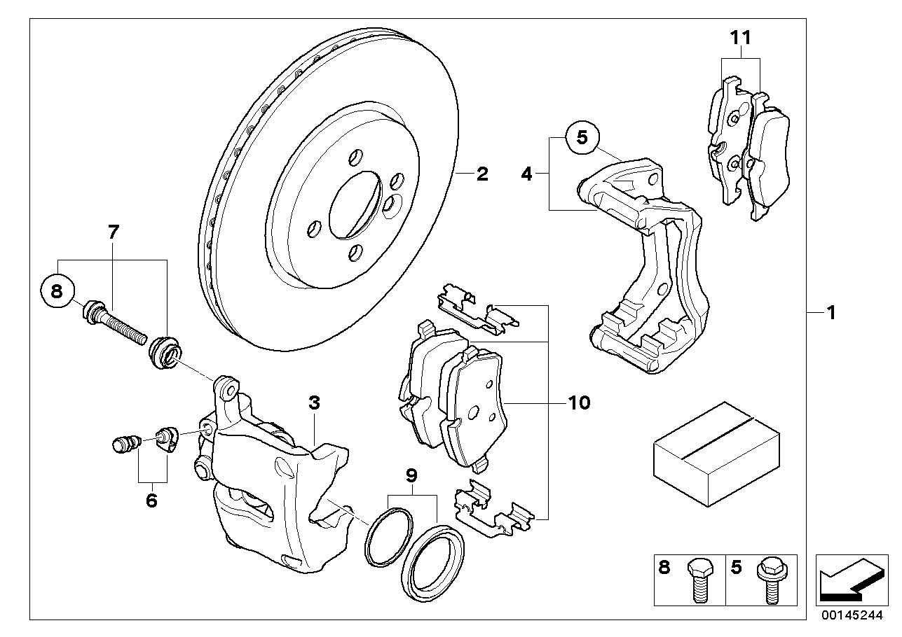 Mercedes-Benz 34116770251 - Тормозные колодки, дисковые, комплект autospares.lv