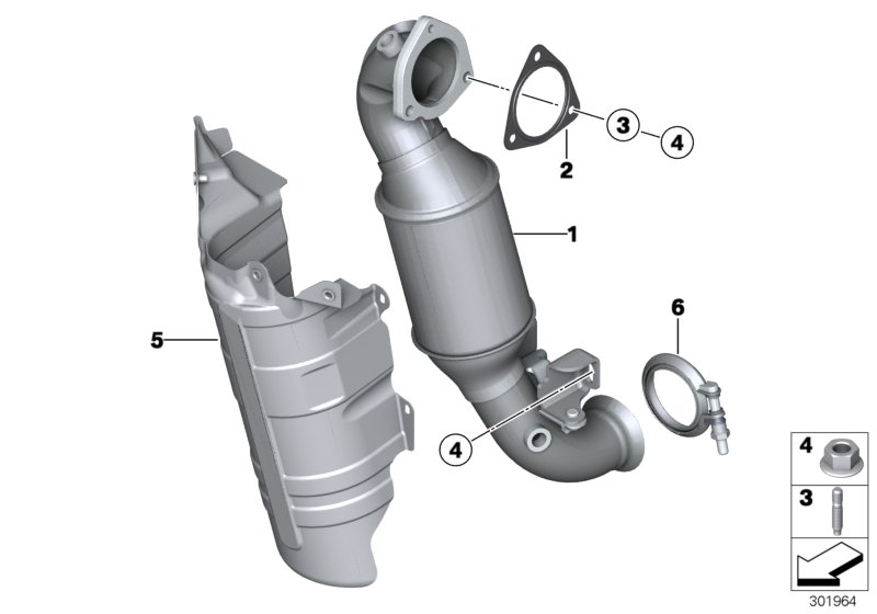 BMW 18.30.7.587.713 - Катализатор autospares.lv