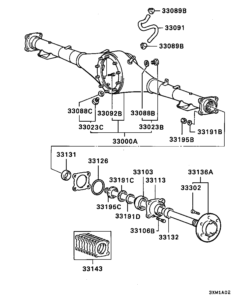 Mitsubishi MB092288 - Уплотняющее кольцо, дифференциал autospares.lv