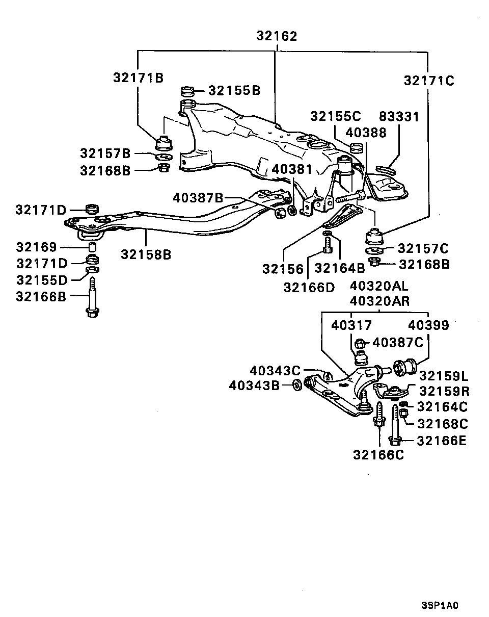 Mitsubishi MB573096 - Рычаг подвески колеса autospares.lv