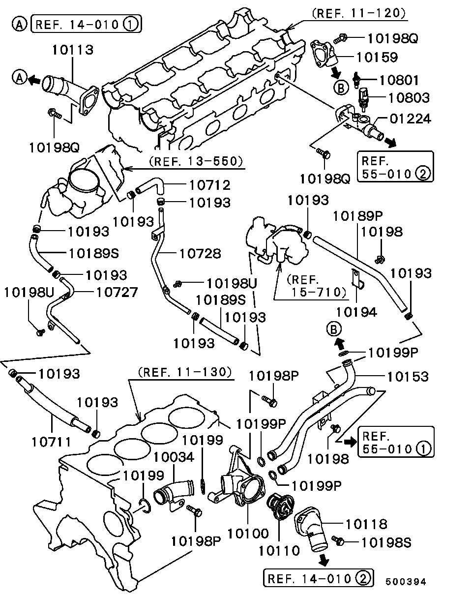 TOYOTA MD337408 - Термостат охлаждающей жидкости / корпус autospares.lv