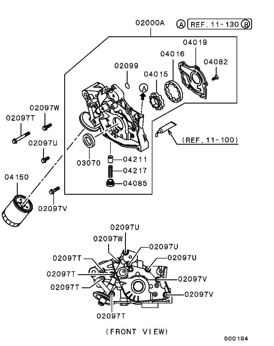 Proton MD13 5737 - Масляный фильтр autospares.lv