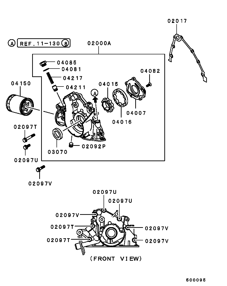 Mitsubishi MD191423 - Прокладка, картер рулевого механизма autospares.lv