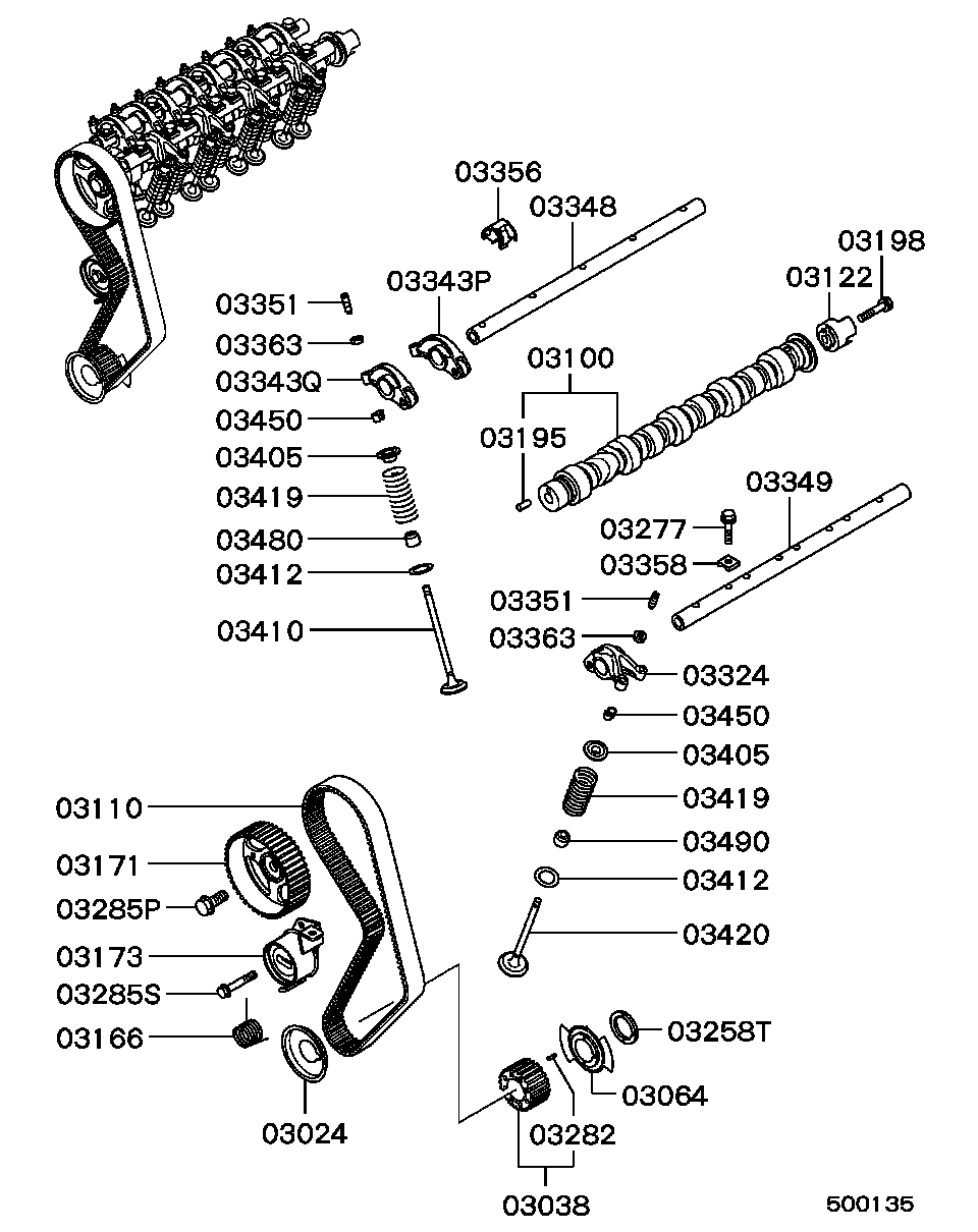 Mitsubishi MD314456 - Зубчатый ремень ГРМ autospares.lv