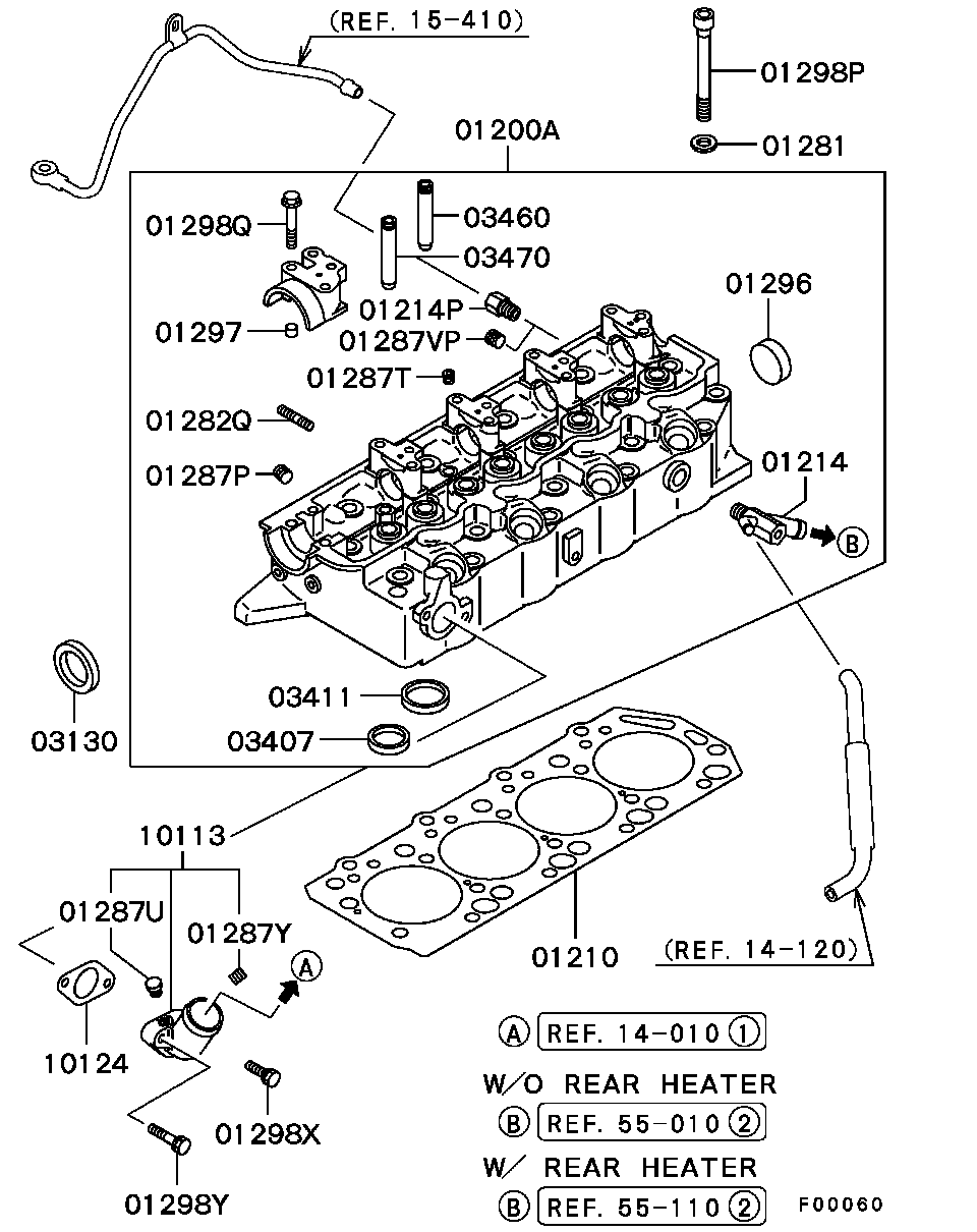 Mitsubishi MD377776 - Прокладка, головка цилиндра autospares.lv