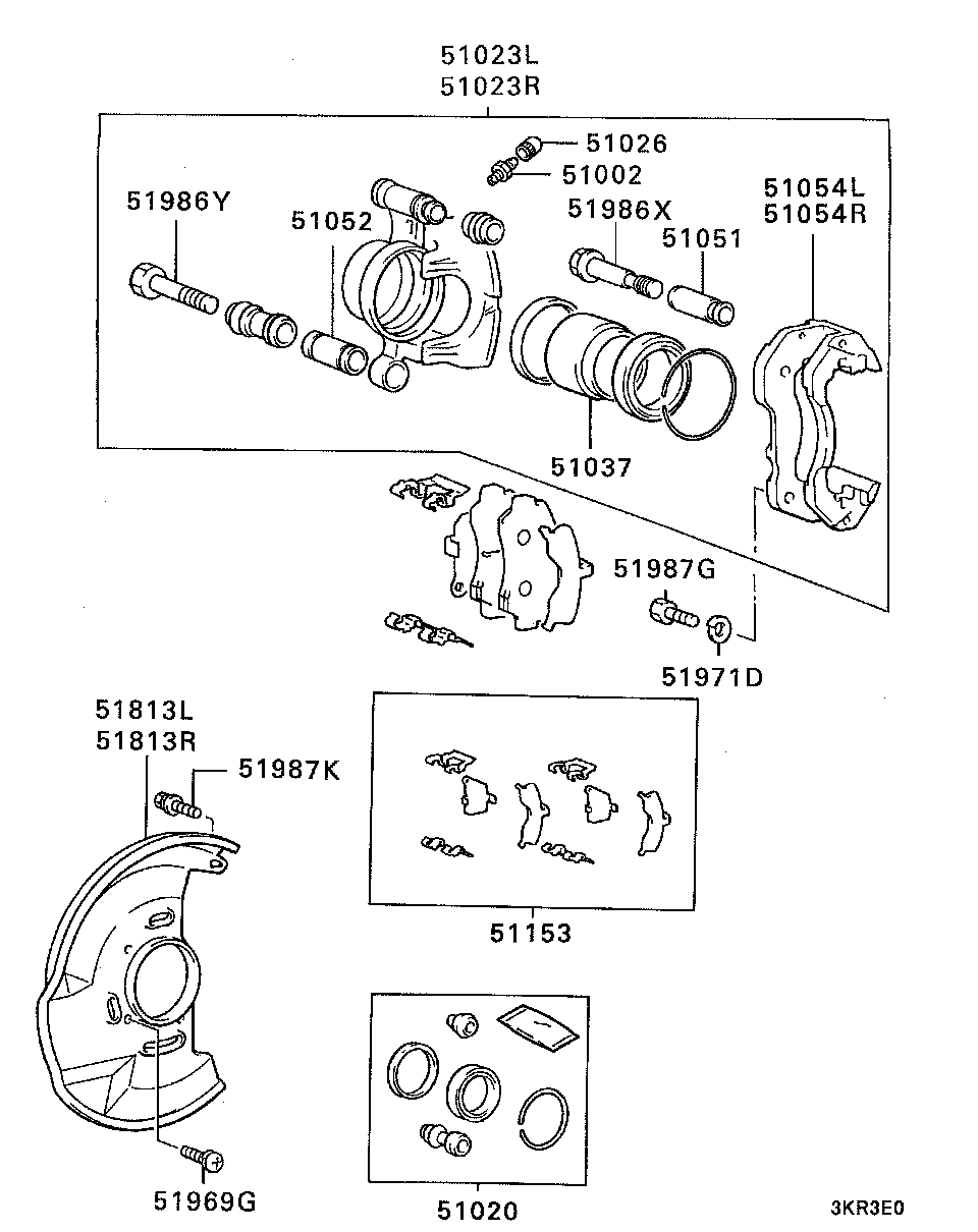 Hyundai MB534321 - Тормозной суппорт autospares.lv