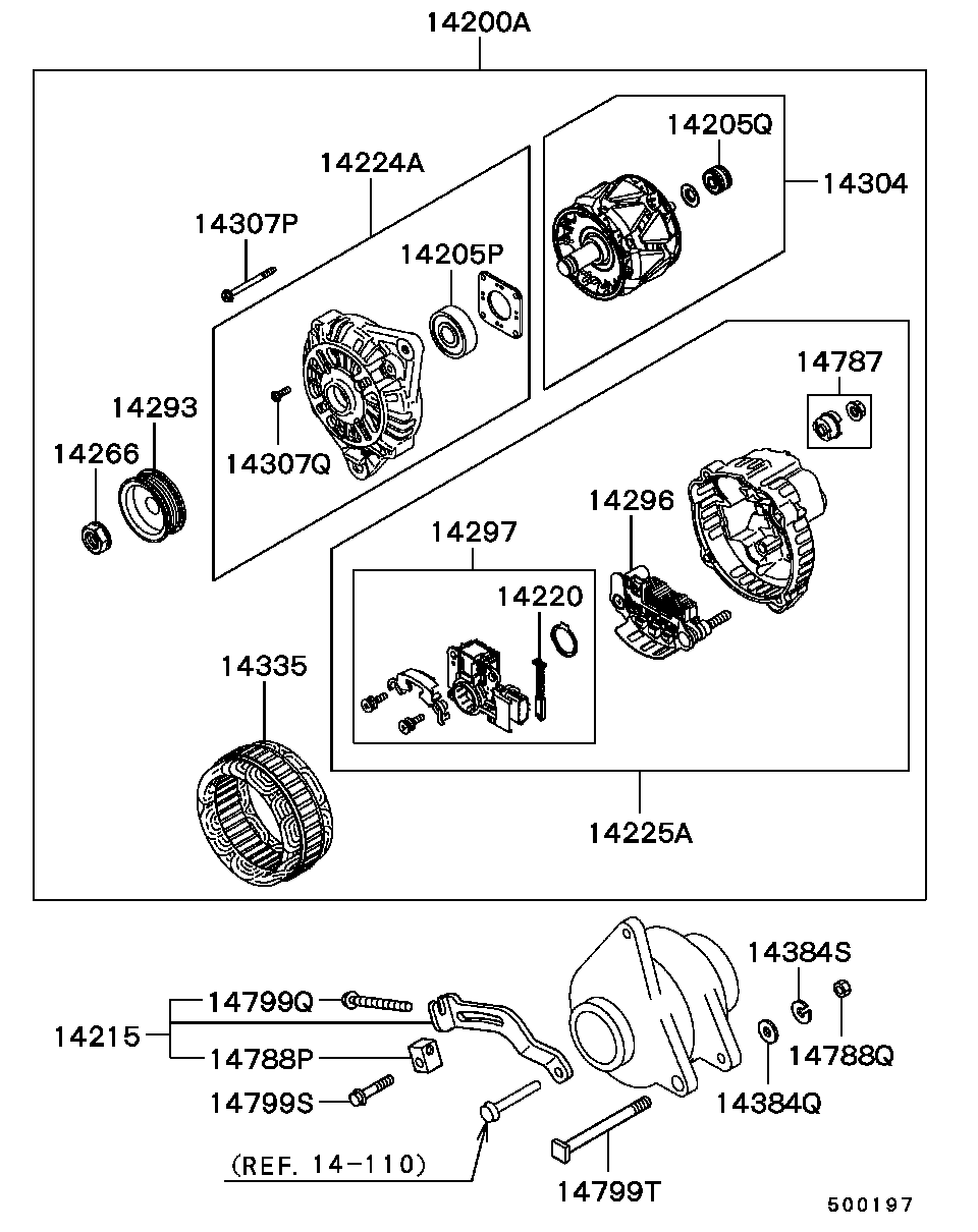 MAZDA MD317862 - Генератор autospares.lv