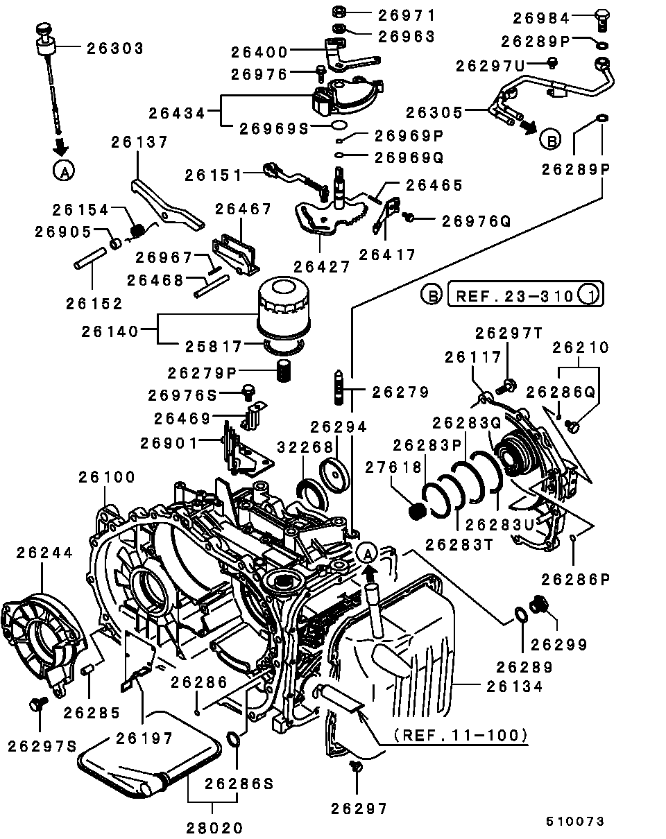 BMW MD752072 - Масляный фильтр autospares.lv