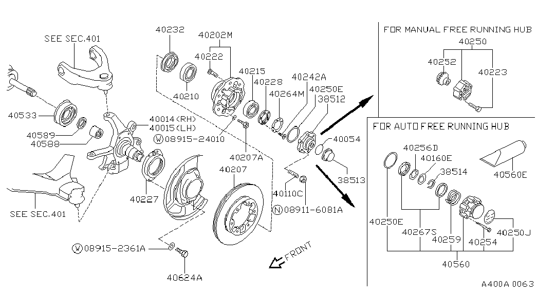 NISSAN 4020635G01 - Тормозной диск autospares.lv