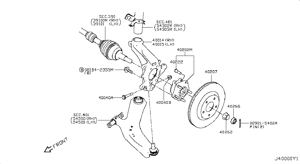 NISSAN 402064CE0A - Тормозной диск autospares.lv