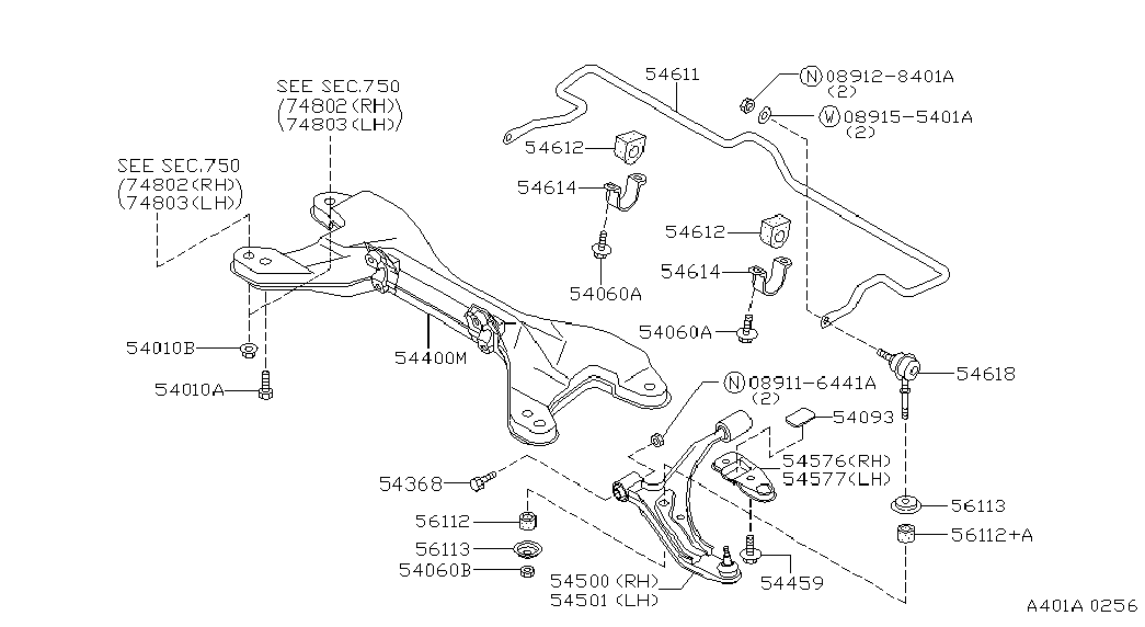 FORD 545010M010* - Сайлентблок, рычаг подвески колеса autospares.lv