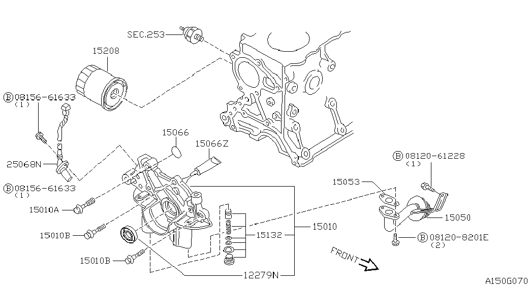 UD 15208W1103 - Масляный фильтр, ступенчатая коробка передач autospares.lv