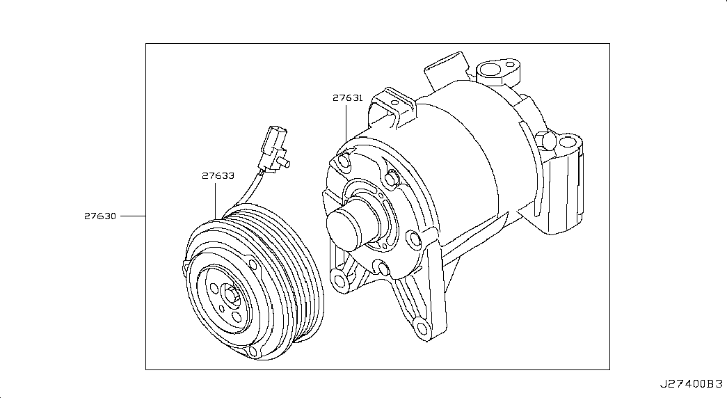 RENAULT 92600JP00C - Компрессор кондиционера autospares.lv