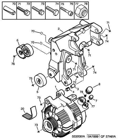 CITROËN 5705.4F - Генератор autospares.lv