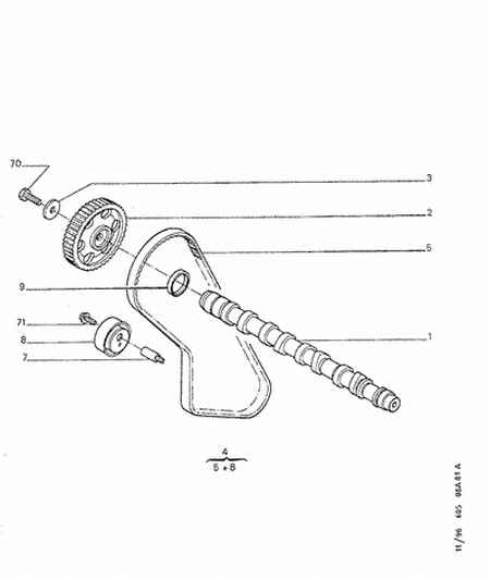 CITROËN 0831.08 - Комплект зубчатого ремня ГРМ autospares.lv