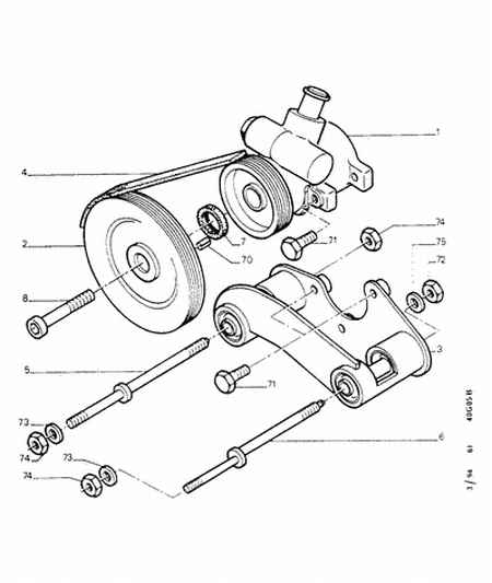 CITROËN/PEUGEOT 400 978 - Поликлиновой ремень autospares.lv