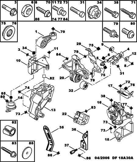 PEUGEOT 1890 32 - ENGINE-G/BOX ASSY IMPACTOR autospares.lv